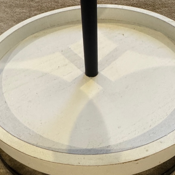 Hobby Lobby Black and White Two-Tier Tray - Picture 7 of 11